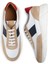Deri Beyaz Erkek Sneaker Ayakkabı - 01963MBYZE02 4