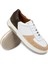 Deri Vizon Rengi Erkek Sneaker Ayakkabı - 01965MVZNE02 3
