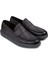 Deri Gri Erkek Comfort Loafer Ayakkabı - 01564MGRIP14 2