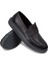 Deri Gri Erkek Comfort Loafer Ayakkabı - 01564MGRIP14 3
