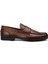 Deri Taba Rengi Erkek Loafer Ayakkabı - 01978MTBAC03 1