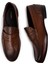 Deri Taba Rengi Erkek Loafer Ayakkabı - 01978MTBAC03 3