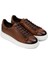 Deri Taba Rengi Erkek Sneaker Ayakkabı - 01954MTBAE01 2