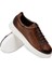 Deri Taba Rengi Erkek Sneaker Ayakkabı - 01954MTBAE01 3