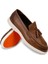 Deri Taba Rengi Püsküllü Erkek Loafer - 01958MTBAC01 3