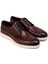 Deri Bordo Erkek Günlük Ayakkabı - 01934MBRDC01 2