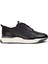 Deri Siyah Erkek Sneaker Ayakkabı - 01904MSYHE02 1