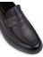 Deri Gri Erkek Comfort Loafer Ayakkabı - 01564MGRIP14 4