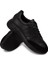 Deri Siyah Erkek Sneaker Ayakkabı - 01961MSYHP02 3
