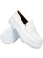 Beyaz Kadın Loafer Ayakkabı - 01903ZBYZP02 3