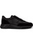Deri Siyah Erkek Sneaker Ayakkabı - 01963MSYHE06 1