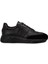 Deri Siyah Erkek Sneaker Ayakkabı - 01961MSYHP02 1