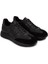 Deri Siyah Erkek Sneaker Ayakkabı - 01961MSYHP02 2