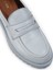 Deri Gri Kadın Loafer Ayakkabı - 01903ZGRIP02 5