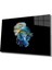 Mavi Balıklar Cam Tablo Blue Fish 1