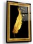 Gold Tüy ve Kuşlar Cam Tablo 1