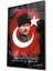 Vatanını En Çok Seven Görevini En Iyi Yapandır Atatürk Türk Bayrağı Cam Tablo 1