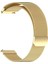 22 mm Universal Mıktatıslı Hasır Metal Kordon Gold 2