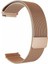 20 mm Universal Mıktatıslı Hasır Metal Kordon Rose Gold 2
