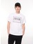 Bisiklet Yaka Beyaz Erkek T-Shirt 75GAHT09CJ00T003 2