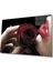 Kırmızı Gül ve Kadın Cam Tablo Red Rose And Table 1