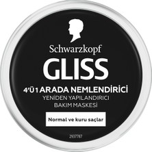 Gliss Aqua Revive 4'ü 1 Arada Nemlendirici & Yeniden Yapılandırıcı Saç Bakım Maskesi