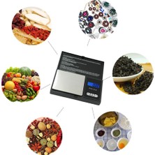 Mingjin Shop 1 10G Standart Ağırlık Stili 100G 200G 500G x 0.01G Dijital Mutfak Terazisi Takı Altın Denge Ağırlığı Gram LCD Cep Ağırlık Electroales (Yurt Dışından)