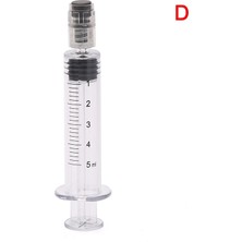 Mingjin Shop 1 5ml Şırınga Stili 1ml L Akrilik Luer Lock Şırınga Künt Iğne Kapağı Mürekkep Denizayağı Yağı Enjeksiyonu Için Kullanılan Endüstriyel Dağıtım (Yurt Dışından)