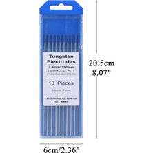 Mingjin Shop 1 WL20 Tarzı 1,0 mm Profesyonel Tungsten Elektrotlar Tıg Kaynak Çubukları " WL20 WT20 WC20 WL15 Wz8 WY20 Wp Wr (Yurt Dışından)