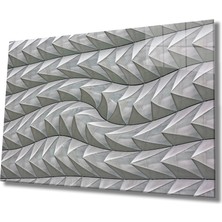 Miraax Geometrik Mimari Cam Tablo