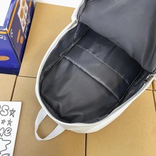 Kilinmoli Moda Katı Kadın Pu Deri Sırt Kadın Yüksek Kapasiteli Omuz Okul Hafif Seyahat Çanta (Yurt Dışından)