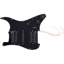 Archive Yüklü Ön Kablolu Elektro Gitar Pickguard 11 Delik Hsh Manyetikler Ön Kablolu Tek Bobinli Humbucker Mıknatıslı Manyetikler (Yurt Dışından)