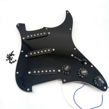 Archive Tek Bobin Sss Elektro Gitar Pickguard Pickup Yüklü Kablolu Scratch Plaka 11 Delik 3ply St Sq Gitar Için (Yurt Dışından)