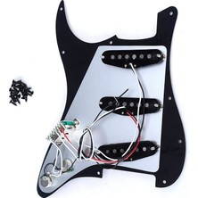 Archive Tek Bobin Sss Elektro Gitar Pickguard Pickup Yüklü Kablolu Scratch Plaka 11 Delik 3ply St Sq Gitar Için (Yurt Dışından)