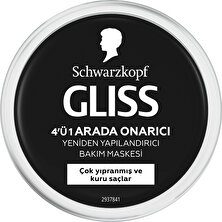 Gliss Ultimate Repair 4'ü 1 Arada Onarıcı & Yeniden Yapılandırıcı Saç Bakım Maskesi