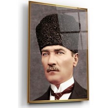 Miraax Atatürk Cam Tablo