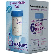 Bestest Bioram Erken Gebelik Testi Bestest Ref: Bio-Thcg (Hcg) 12'li