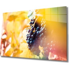 Miraax Üzüm Cam Tablo Grape