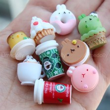 Pengfu Shop Kek ve Bardak Tarzı 1:6 Minyatür Dollhouse Gıda Süpermarket Mack Simülasyon Kek Şarap Içecek Blyth Barbie Için Bebek Mutfak Aksesuarları Oyuncak (Yurt Dışından)
