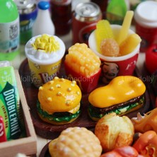 Pengfu Shop Kek ve Bardak Tarzı 1:6 Minyatür Dollhouse Gıda Süpermarket Mack Simülasyon Kek Şarap Içecek Blyth Barbie Için Bebek Mutfak Aksesuarları Oyuncak (Yurt Dışından)