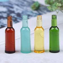 Pengfu Shop Sarı Stil 6 Adet Bira Şarap Içecek Şişesi Bebek Maması Mutfak Oturma Odası Aksesuarları 1:12 Evcilik Minyatür Oyuncaklar (Yurt Dışından)