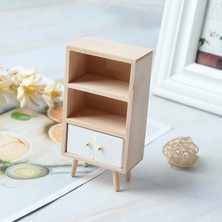 Pengfu Shop No.7 Tarzı 1 Adet Minyatür Dolap Asılı Tv Kitap Kek Komodin Dolap Raf Ayakları Dolap Modeli Dollhouse Mobilya Dekor Dıy Oyuncaklar (Yurt Dışından)