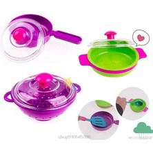 Pengfu Shop 3-Y Tarzı Oyuncaklar Mutfak Lavabo Çocuk Mutfak Bulaşık Playset Çocuk Mutfak Sofra Takımı Mutfak Eşyaları Ailesi O (Yurt Dışından)