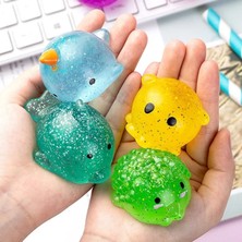 Pengfu Shop Piliç Tarzı ZK20 Büyük Süngerimsi Squishy Mochi Fidget Oyuncaklar Sevimli Hayvan Antistres Topu Squeeze Mochi Rising Abreact Yumuşak Yapışkan Stres Giderici Oyuncak (Yurt Dışından)