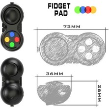 Pengfu Shop No.6 Tarzı Yeni Antistres Oyuncak Yetişkinler Çocuklar Çocuklar Için Fidget Pad Stres Giderici Sıkmak Eğlenceli El Sıcak Interaktif Oyuncak Ofis Noel Hediyesi (Yurt Dışından)