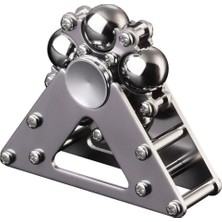 Pengfu Shop Gümüş Tarzı Yeni Fidget Er Metal Antistres El Er Yetişkin Oyuncaklar Çocuklar Anti-Stres Ing Üst Jiroskop Stres Giderici Çocuk Oyuncak (Yurt Dışından)