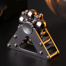 Pengfu Shop Gümüş Tarzı Yeni Fidget Er Metal Antistres El Er Yetişkin Oyuncaklar Çocuklar Anti-Stres Ing Üst Jiroskop Stres Giderici Çocuk Oyuncak (Yurt Dışından)