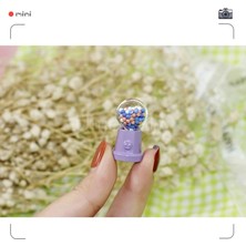 Pengfu Shop 1 Adet Renk 2 Stil 1 Adet Kawaii Minyatür Dollhouse Mini Şeker Makinesi Kızlar Için Barbie Bebek Maması Mutfak Oyuncakları Oyna Pretend (Yurt Dışından)