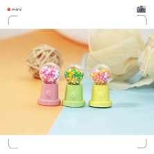 Pengfu Shop 1 Adet Renk 2 Stil 1 Adet Kawaii Minyatür Dollhouse Mini Şeker Makinesi Kızlar Için Barbie Bebek Maması Mutfak Oyuncakları Oyna Pretend (Yurt Dışından)