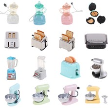 Pengfu Shop Çok Renkli Stil Dollhouse Minyatür Sıkacağı Ekmek Makinesi Simülasyon Blender Mikser Model Oyuncaklar Bebek Evi Dekorasyonu Için Içme Çeşmeleri (Yurt Dışından)